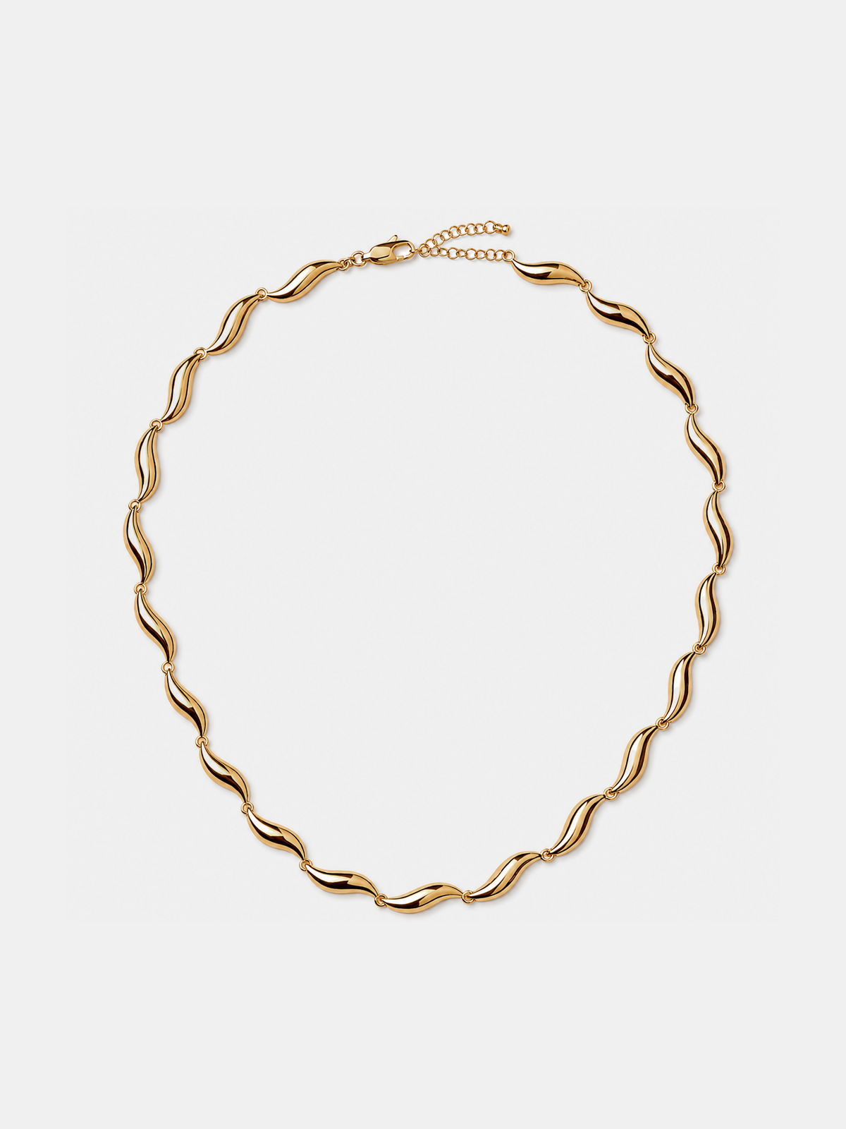 Irregular Wavy Minimalist Necklace