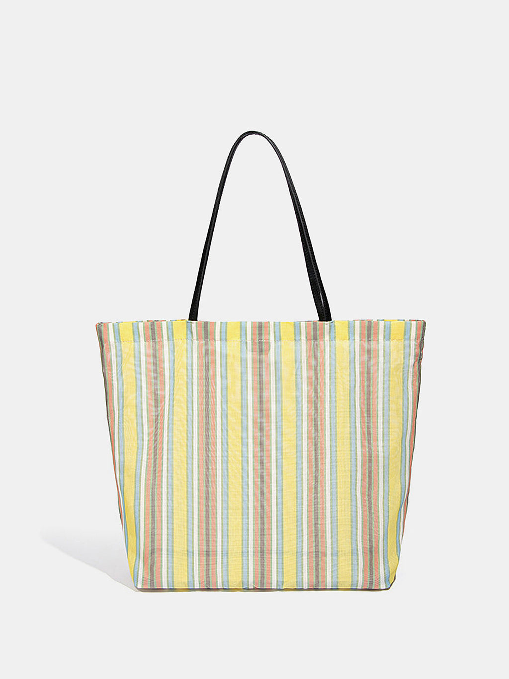 Rainbow Striped Large Shoulder Bag