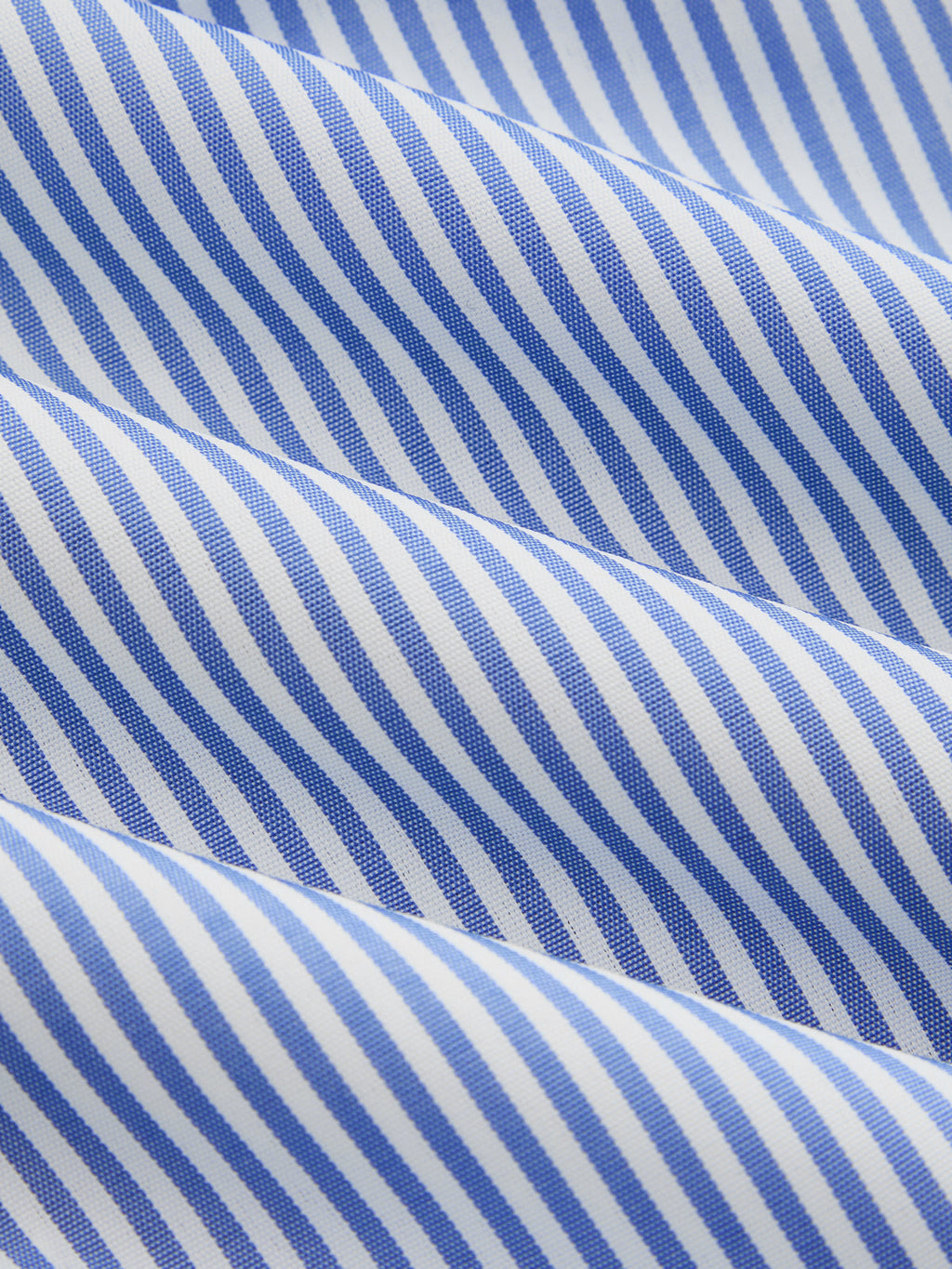 Collared Twisted Striped Short Sleeve Blouse