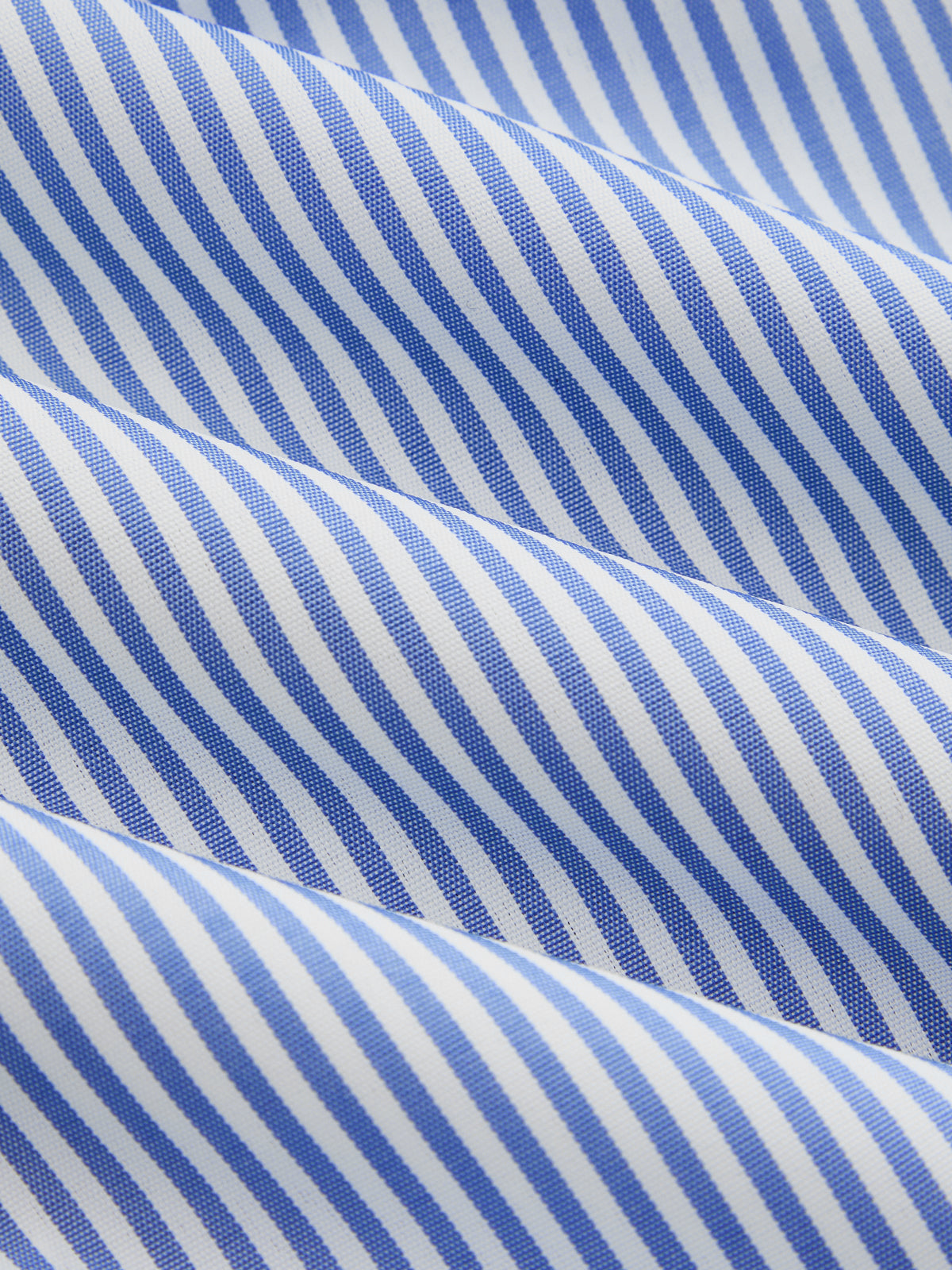 Collared Twisted Striped Short Sleeve Blouse