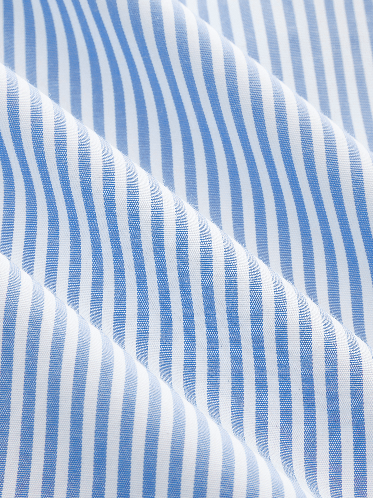 Striped Collared Sleeveless Fitted Shirt