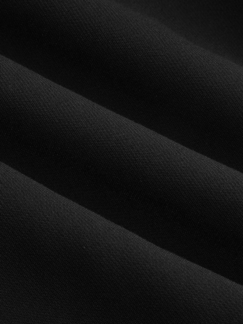 Metal Buckle Mid Waist Straight Leg Pants