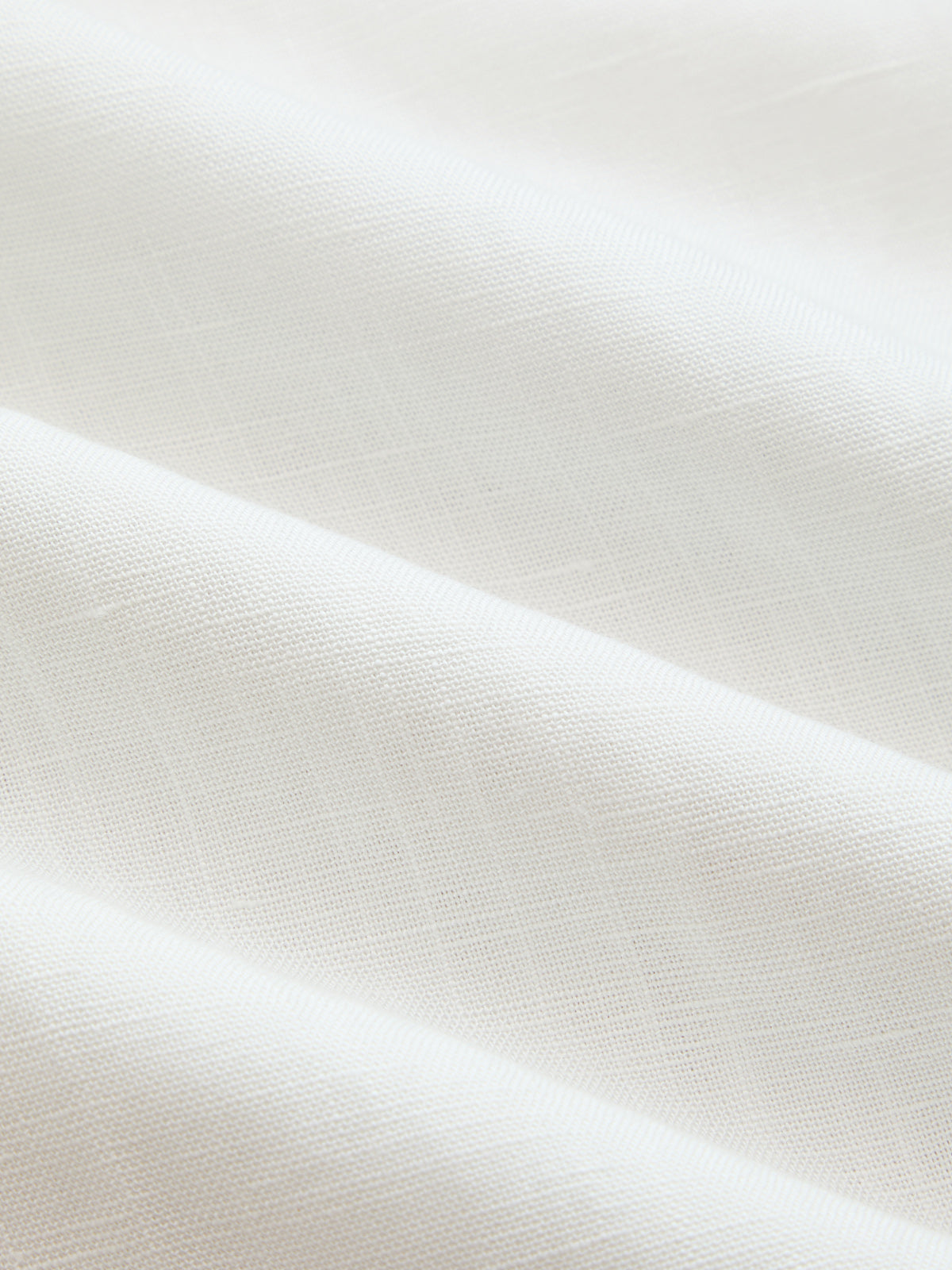 Chain Ring Overlap Casual Linen Blend Pants