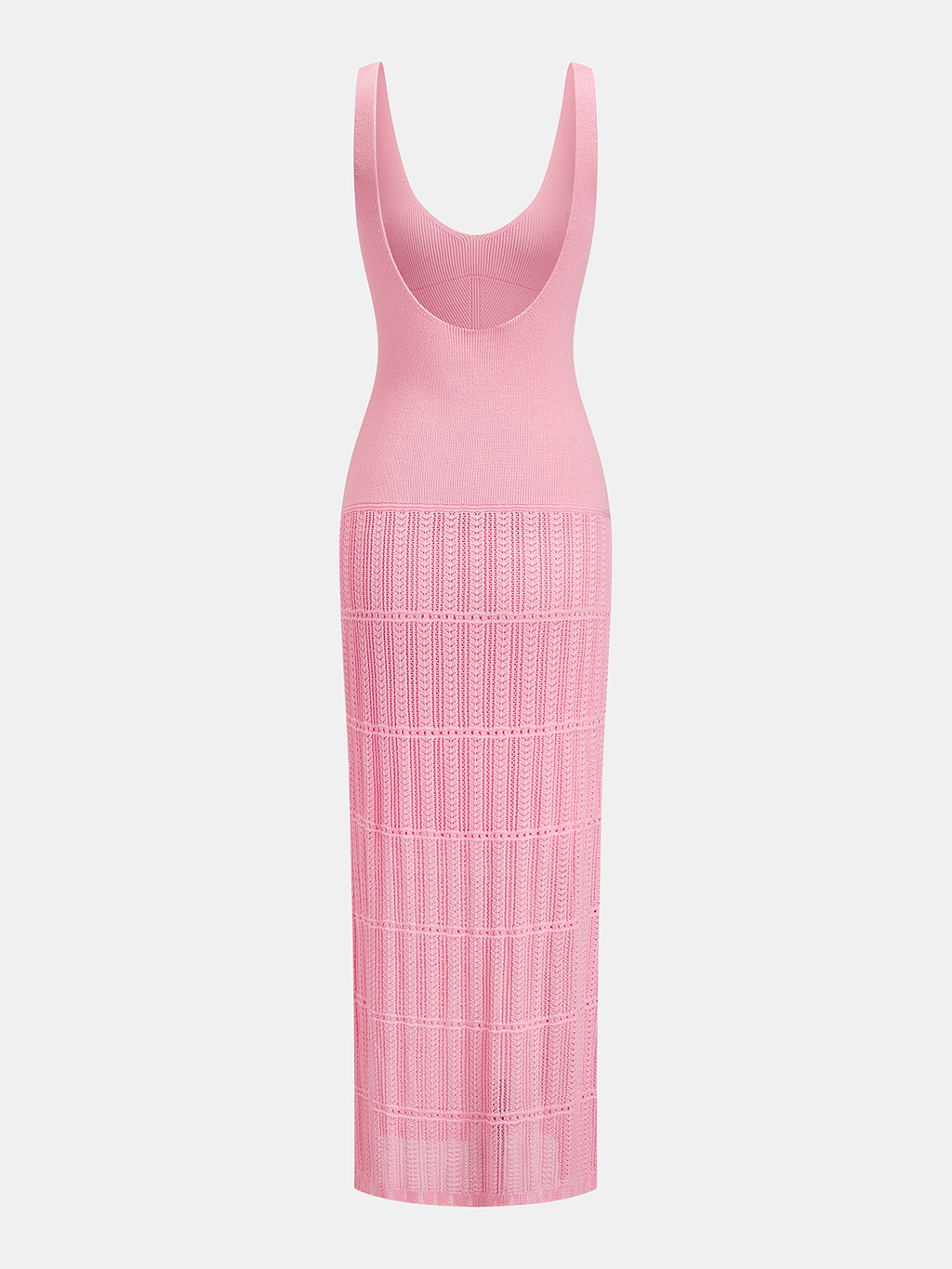 Sleeveless Bodycon Knit Maxi Dress