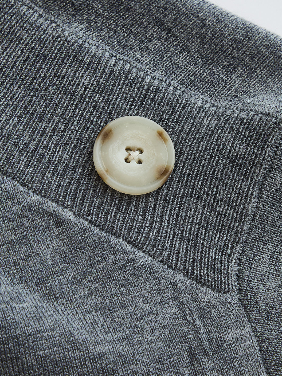 Shoulder Button Wool Blend Sweater