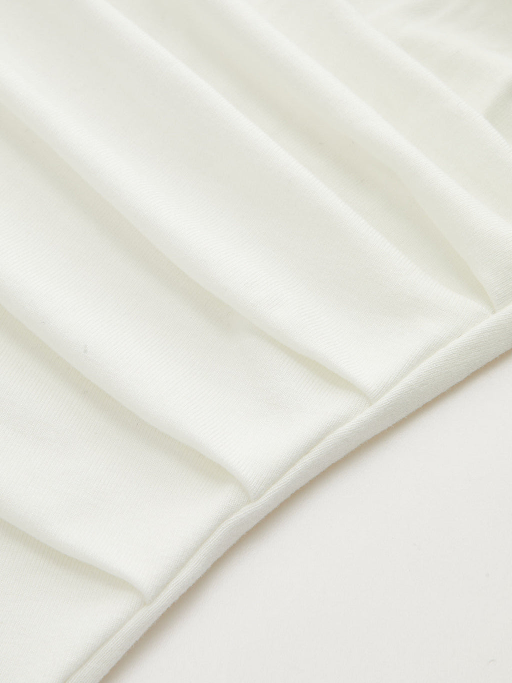 Basic Ruched Long Sleeve Top