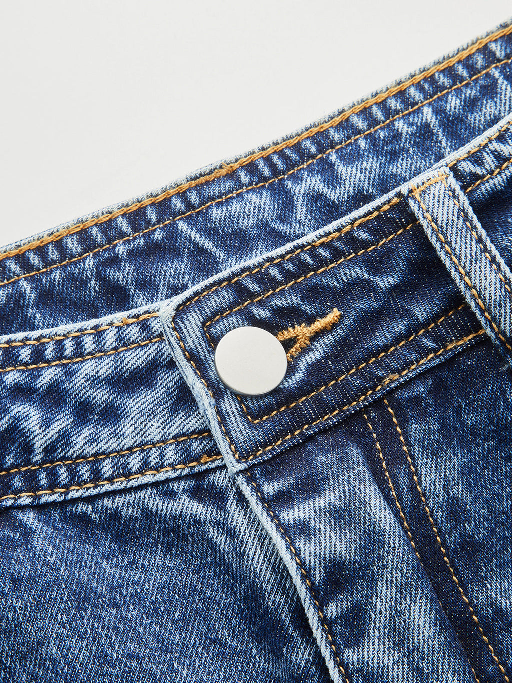 Classic Straight Leg Denim Pants