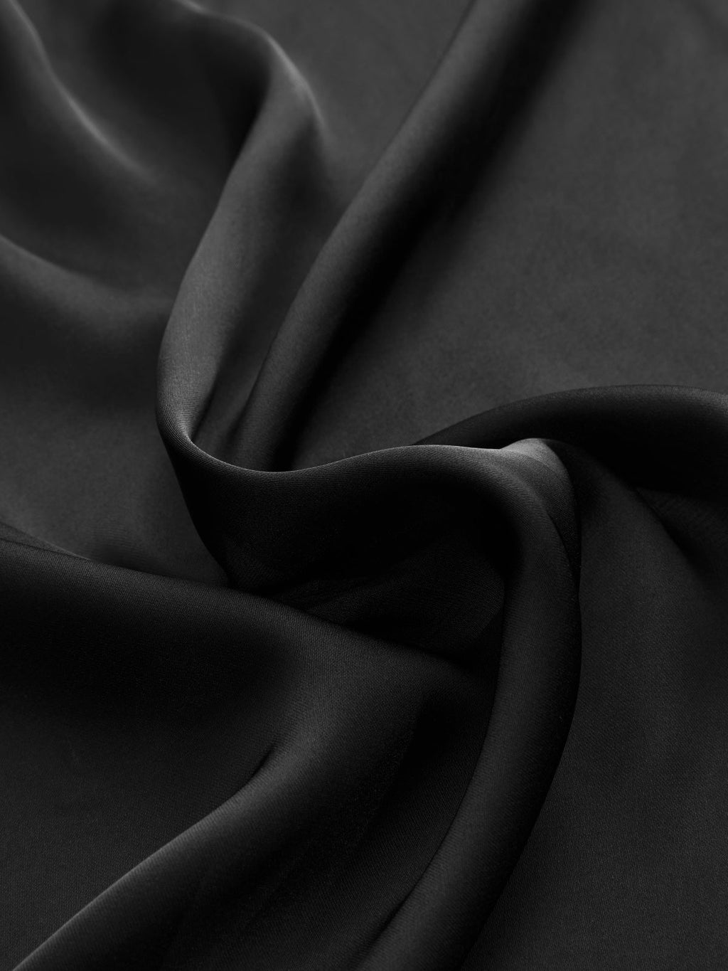 Satin Lace Trim Bandana Scarf