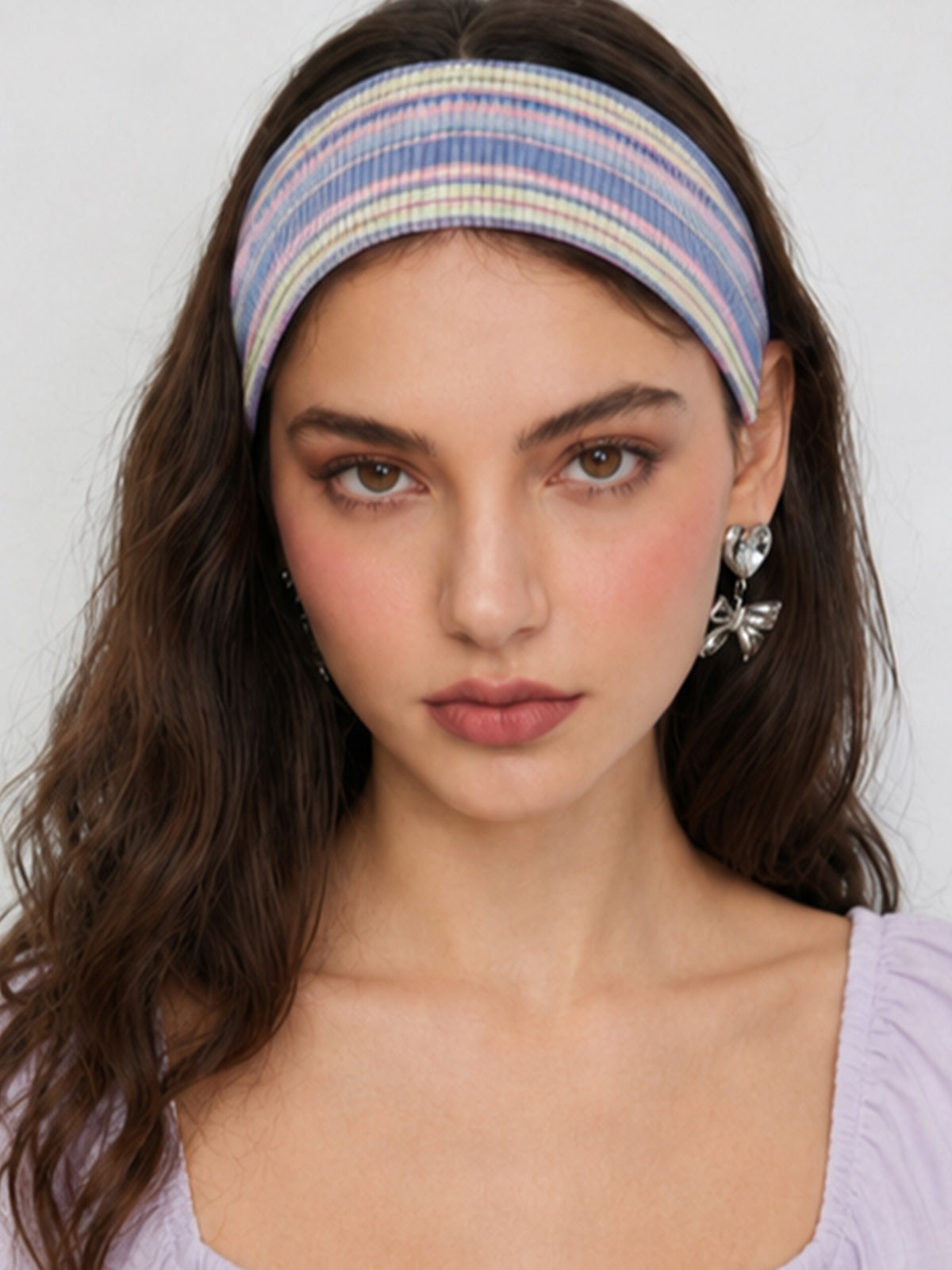 Wide Striped Fashion Hair Headband