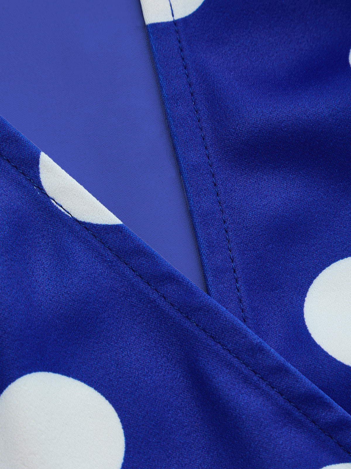 Polka Dot Wrap Tie Sleeveless Top