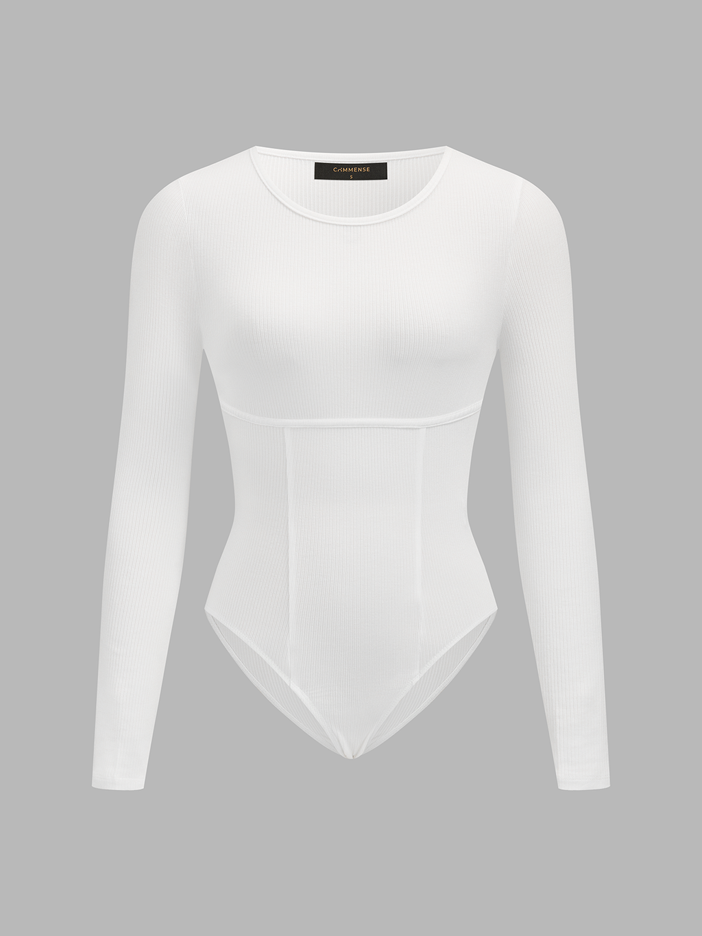 Basic Ribbed Long Sleeve Bodysuit