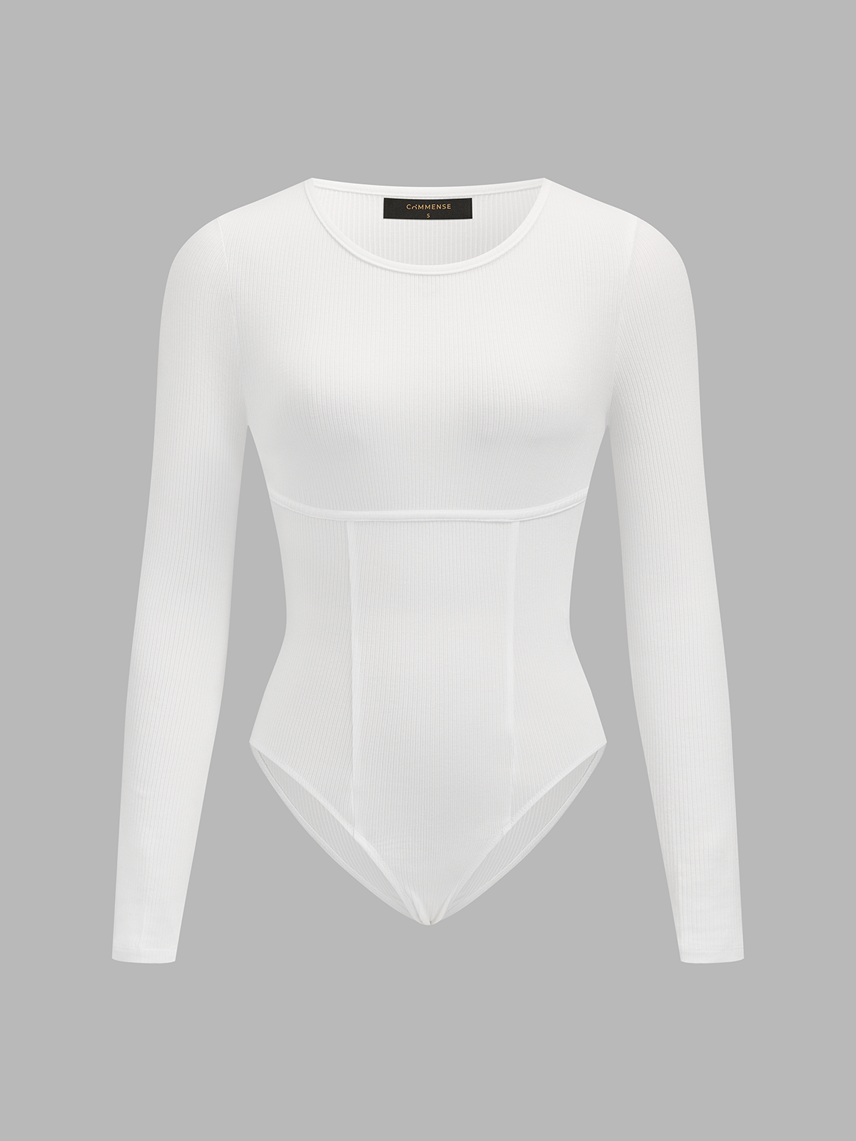 Basic Ribbed Long Sleeve Bodysuit