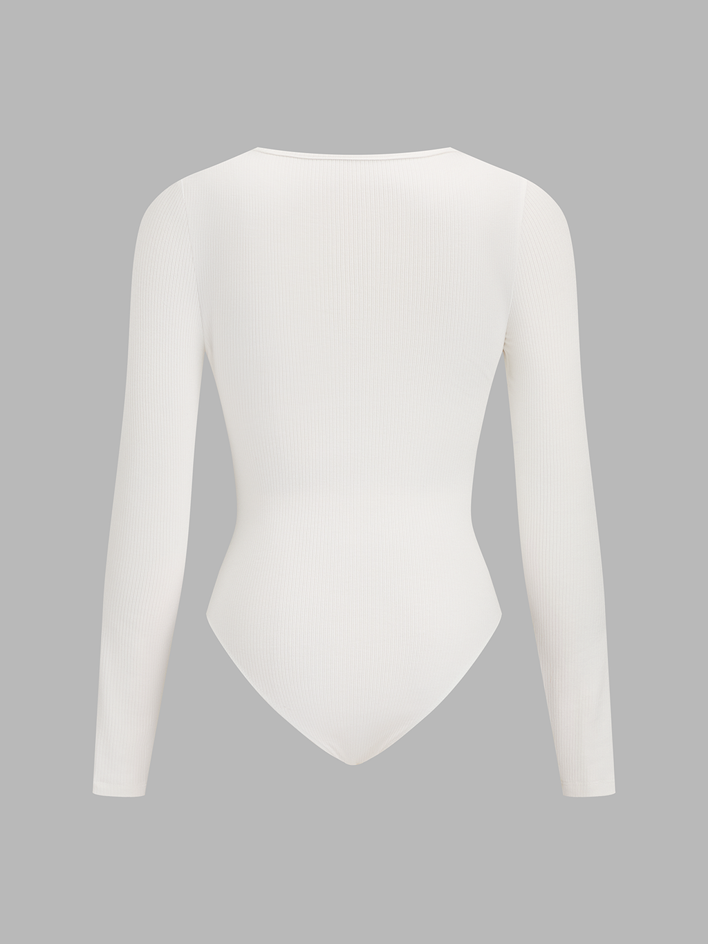 Basic Ribbed Long Sleeve Bodysuit