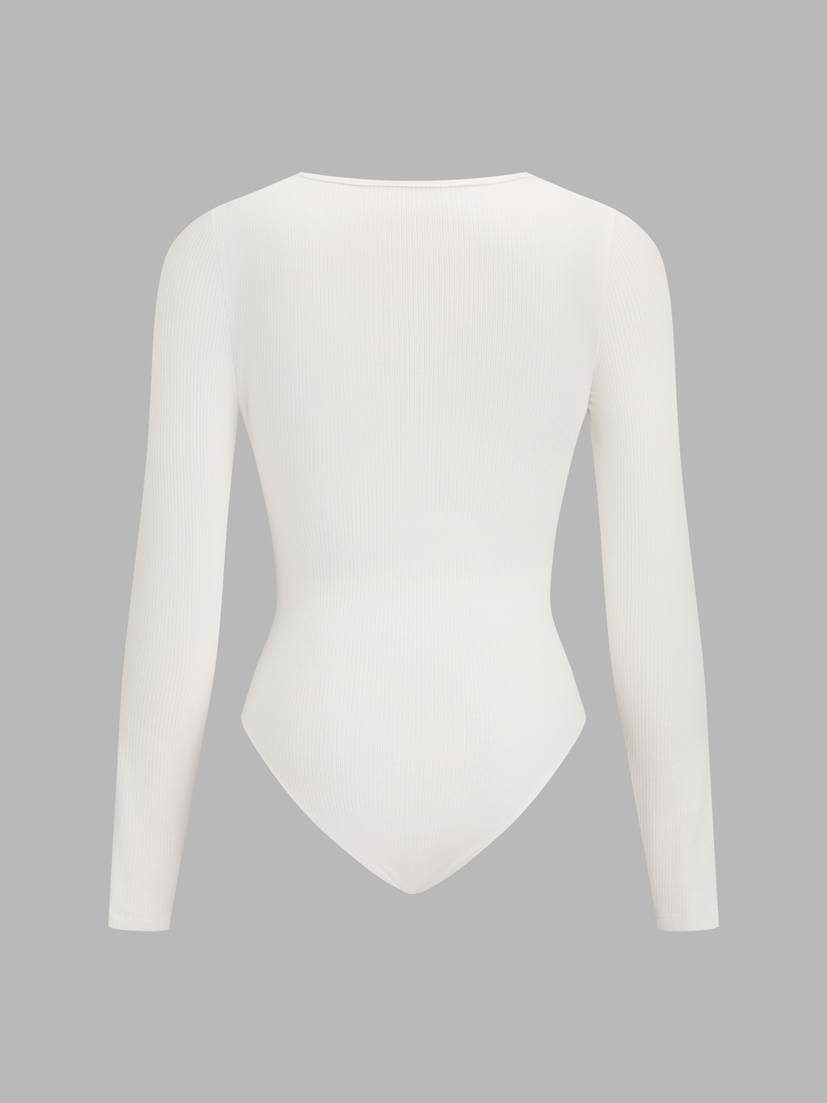 Basic Ribbed Long Sleeve Bodysuit