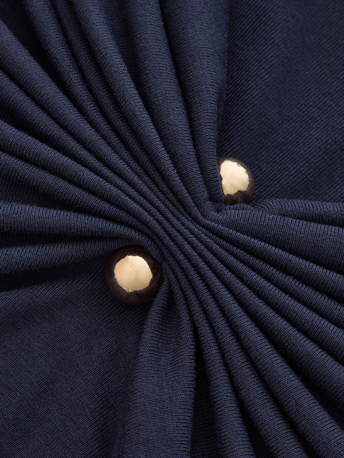 V-Neck Ruched Long Sleeve Top