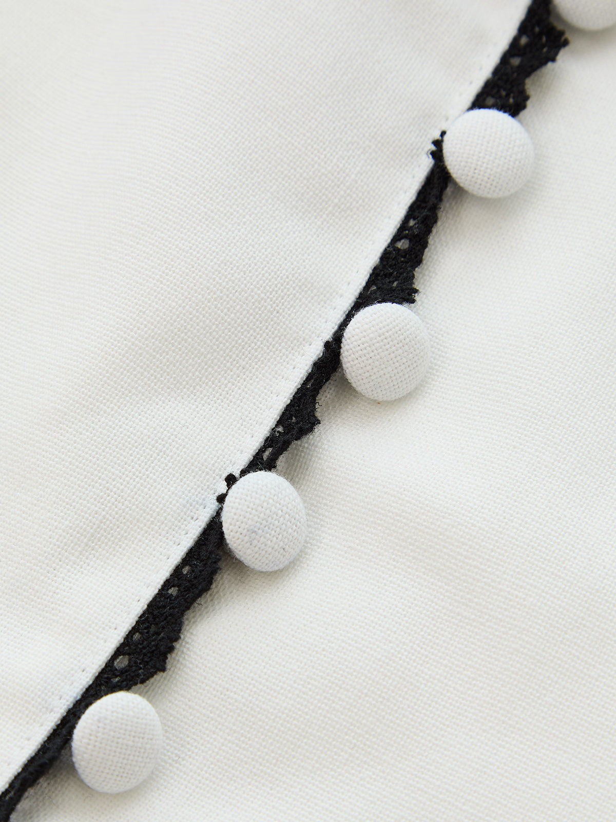Lace Trim Linen Blend Tank Top