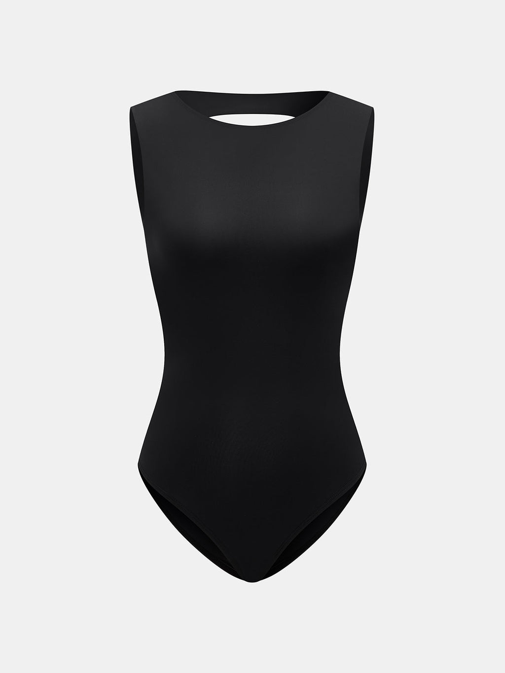 Sleeveless Open Back Bodysuit