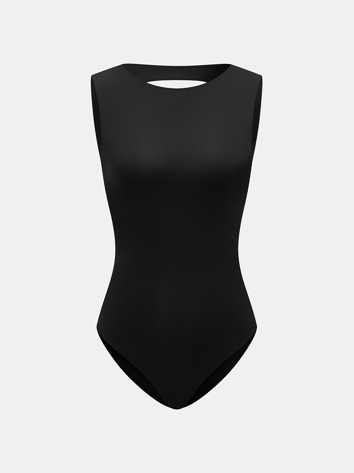 Sleeveless Open Back Bodysuit
