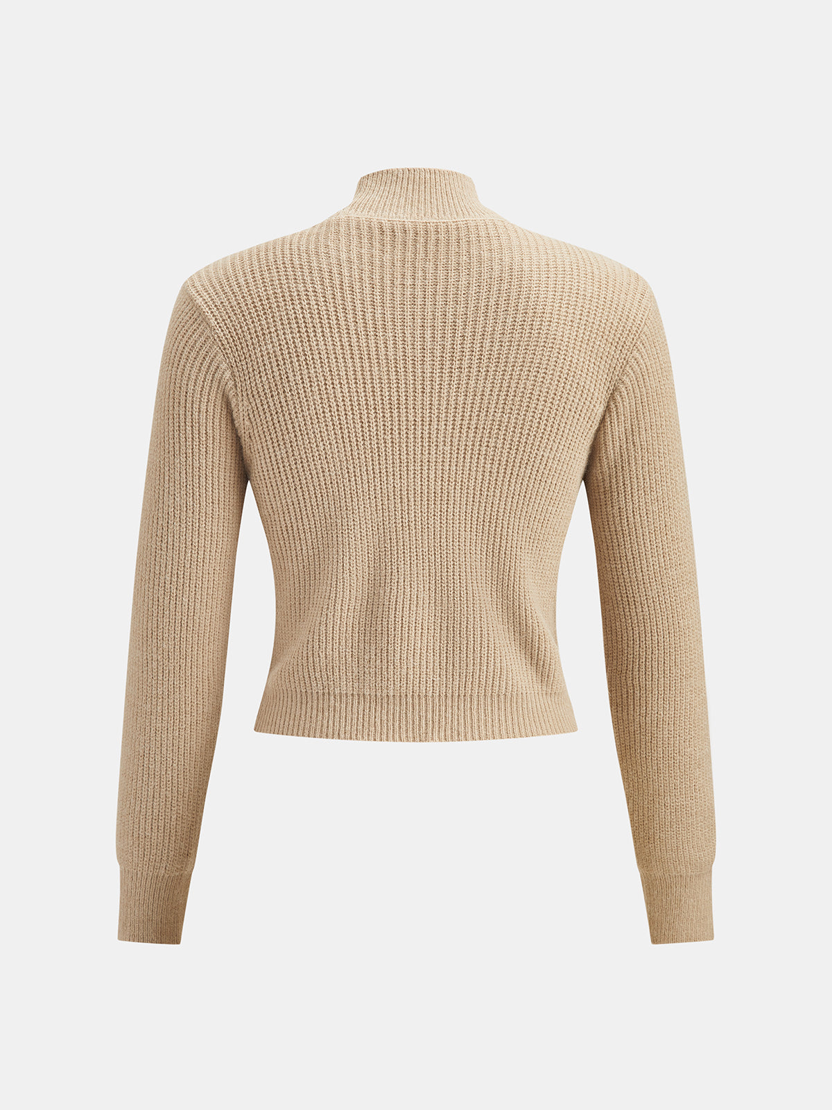 Twist Front Knit Two‑Piece Sweater