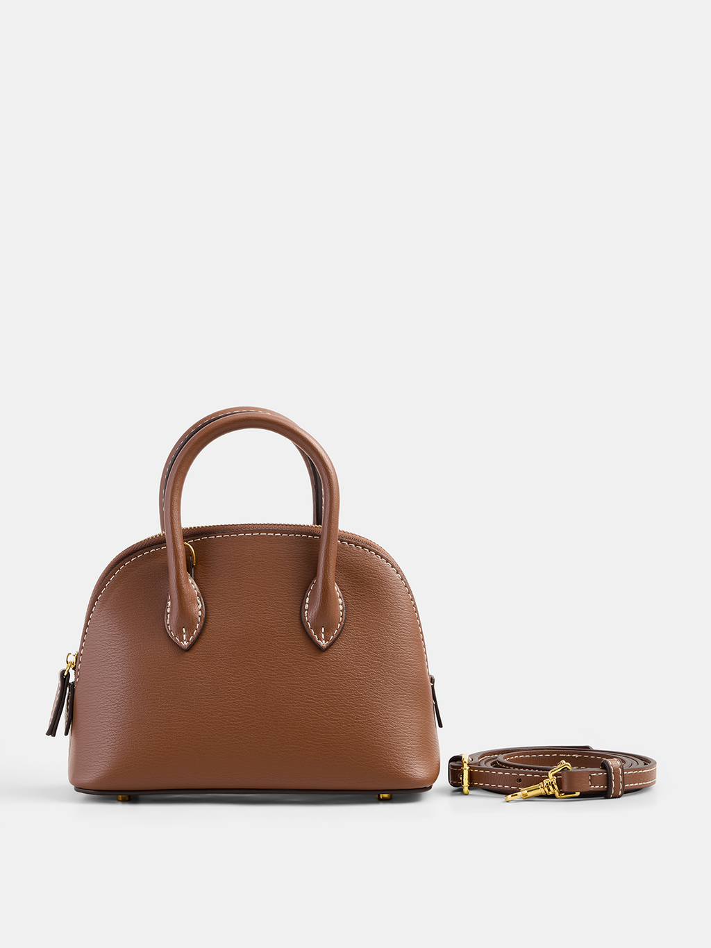 Mini Dome PU Handbag