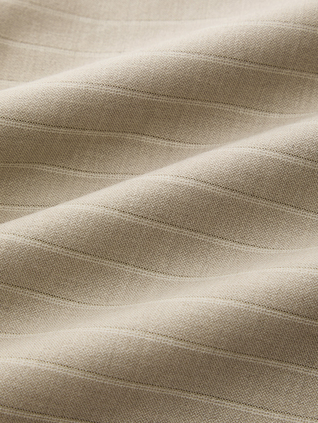 Fold Over Waist Pinstripe Wide Leg Pants