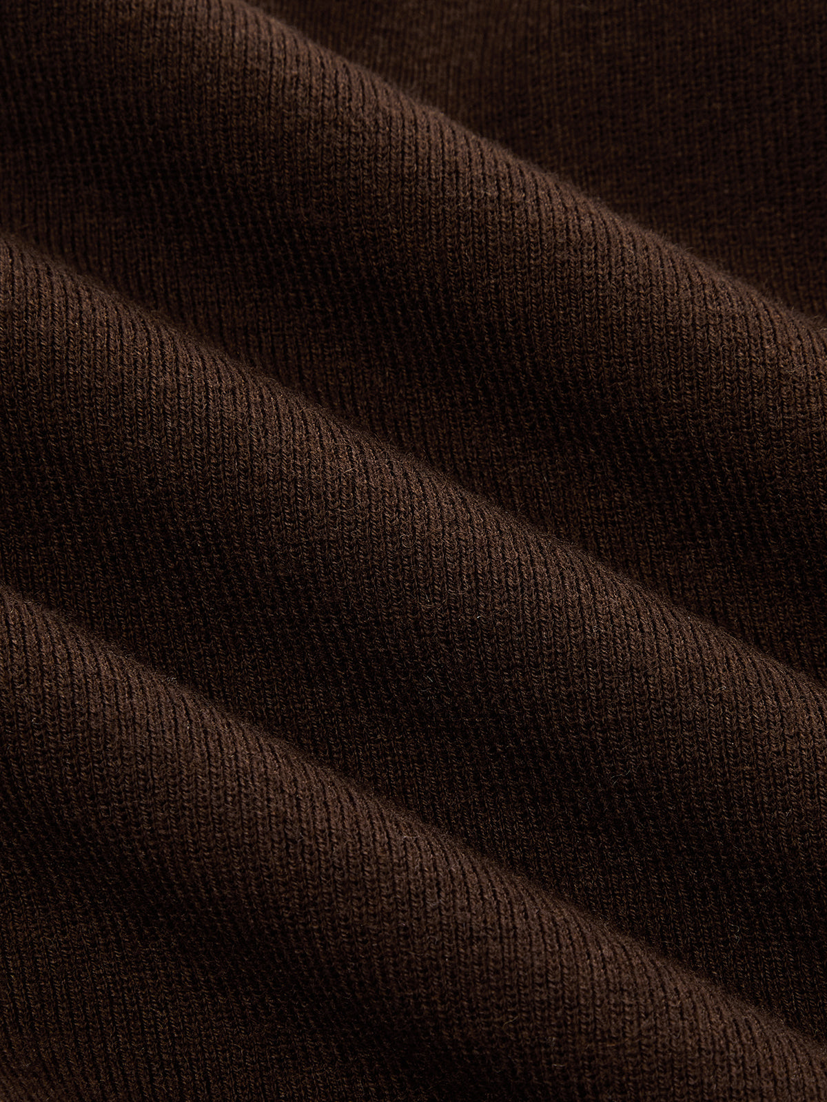 Contrast Scallop Trim Wool Blend Knit Sweater