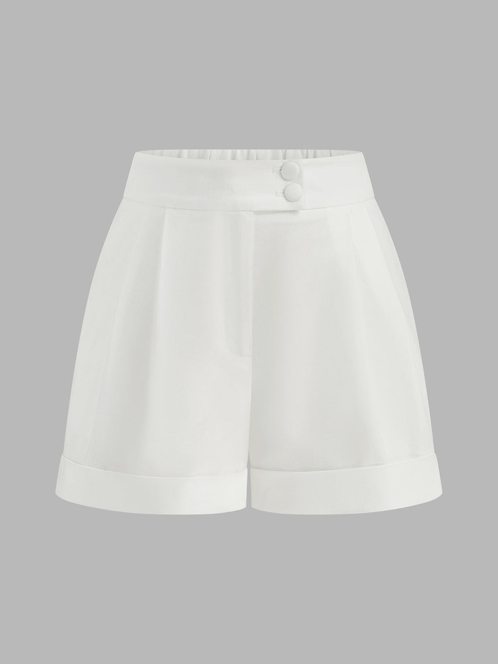 Contrast Trim Keyhole Tank Top & Shorts Set