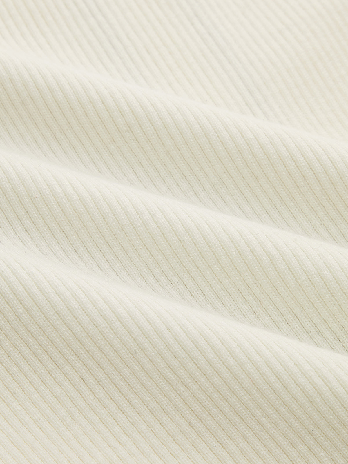 Contrast‑Trim Wool Blend Ribbed Knit Top