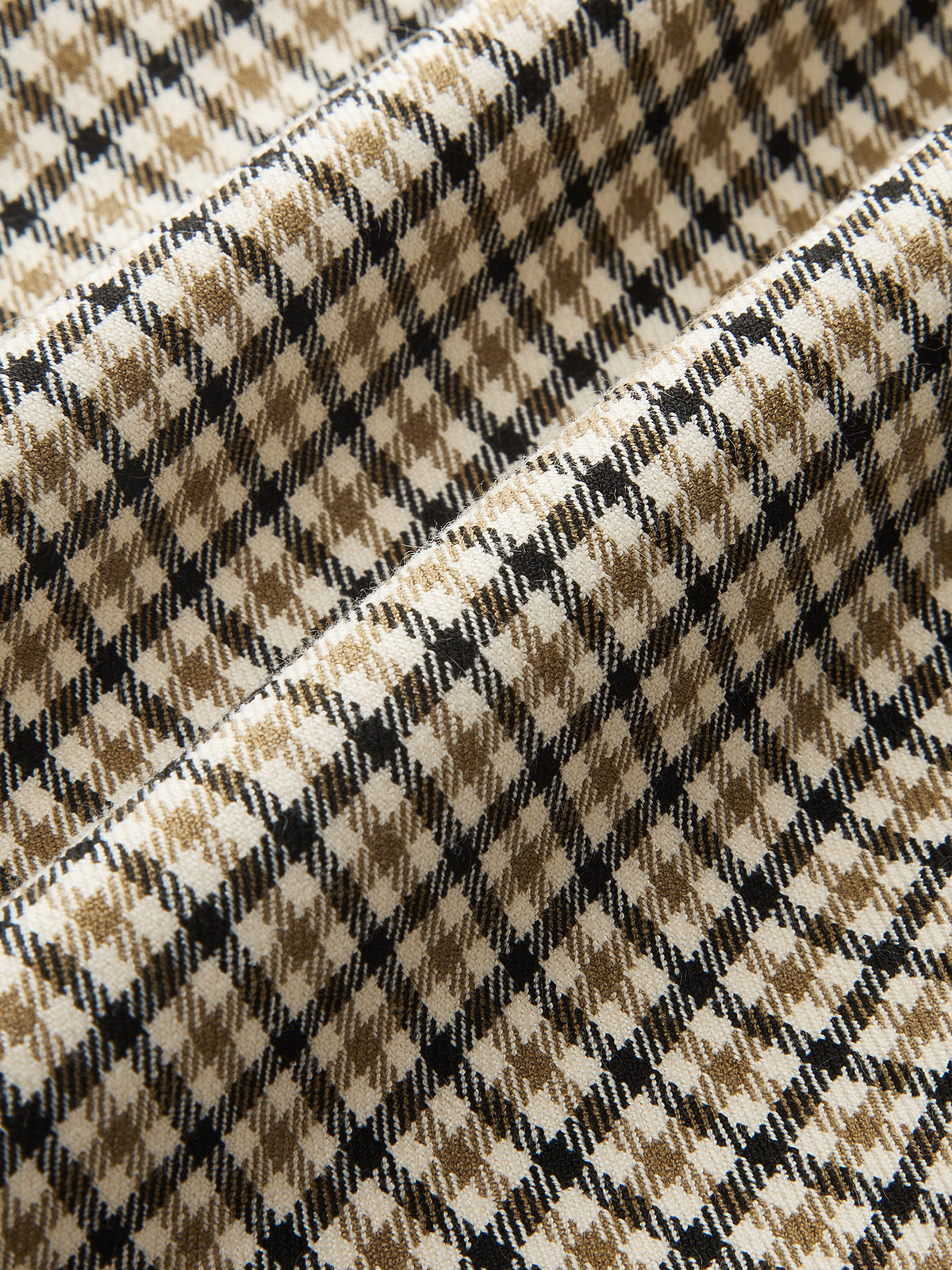 Checked Mini Skirt