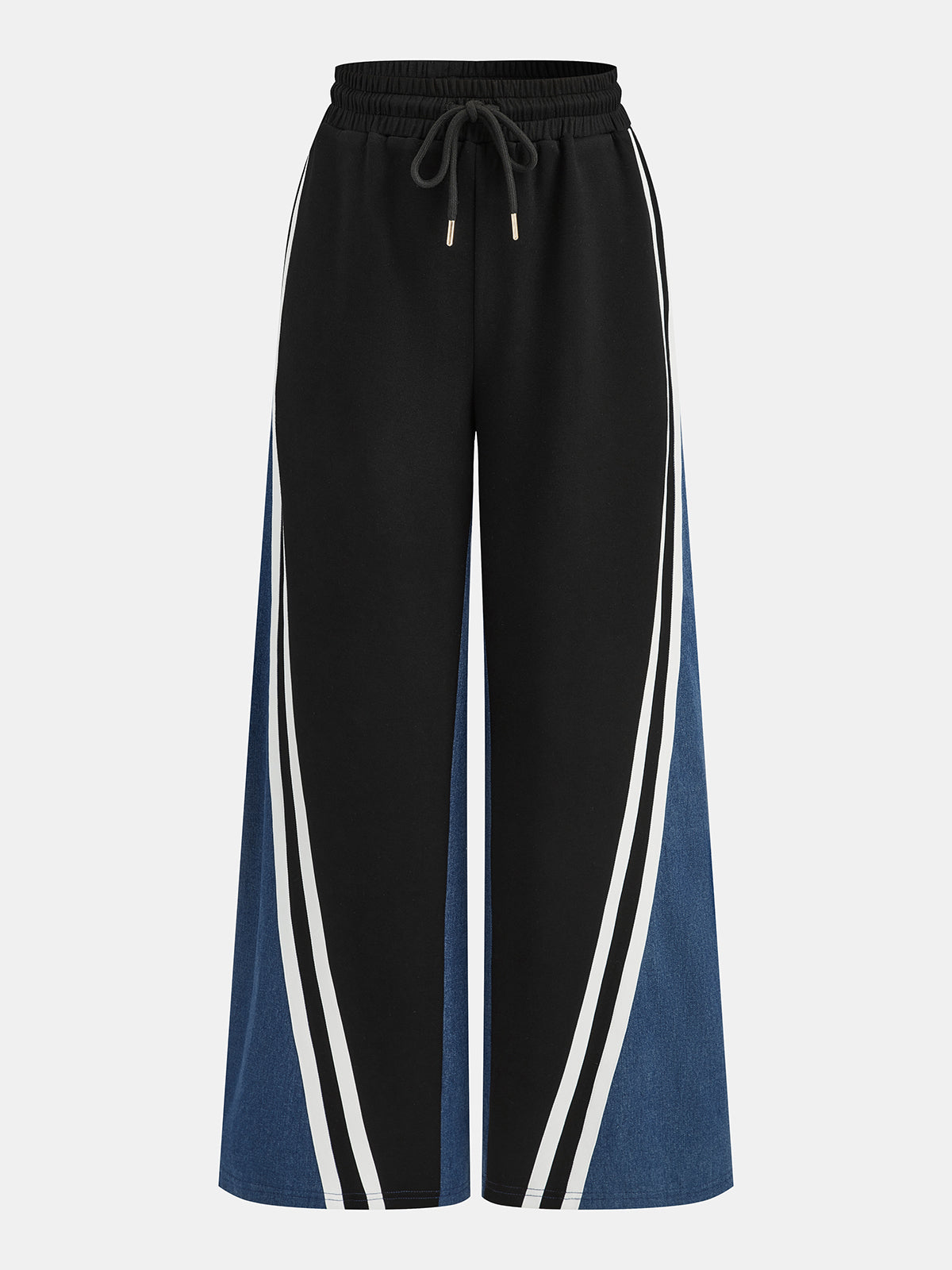 Color Block Casual Two Piece Tracksuit