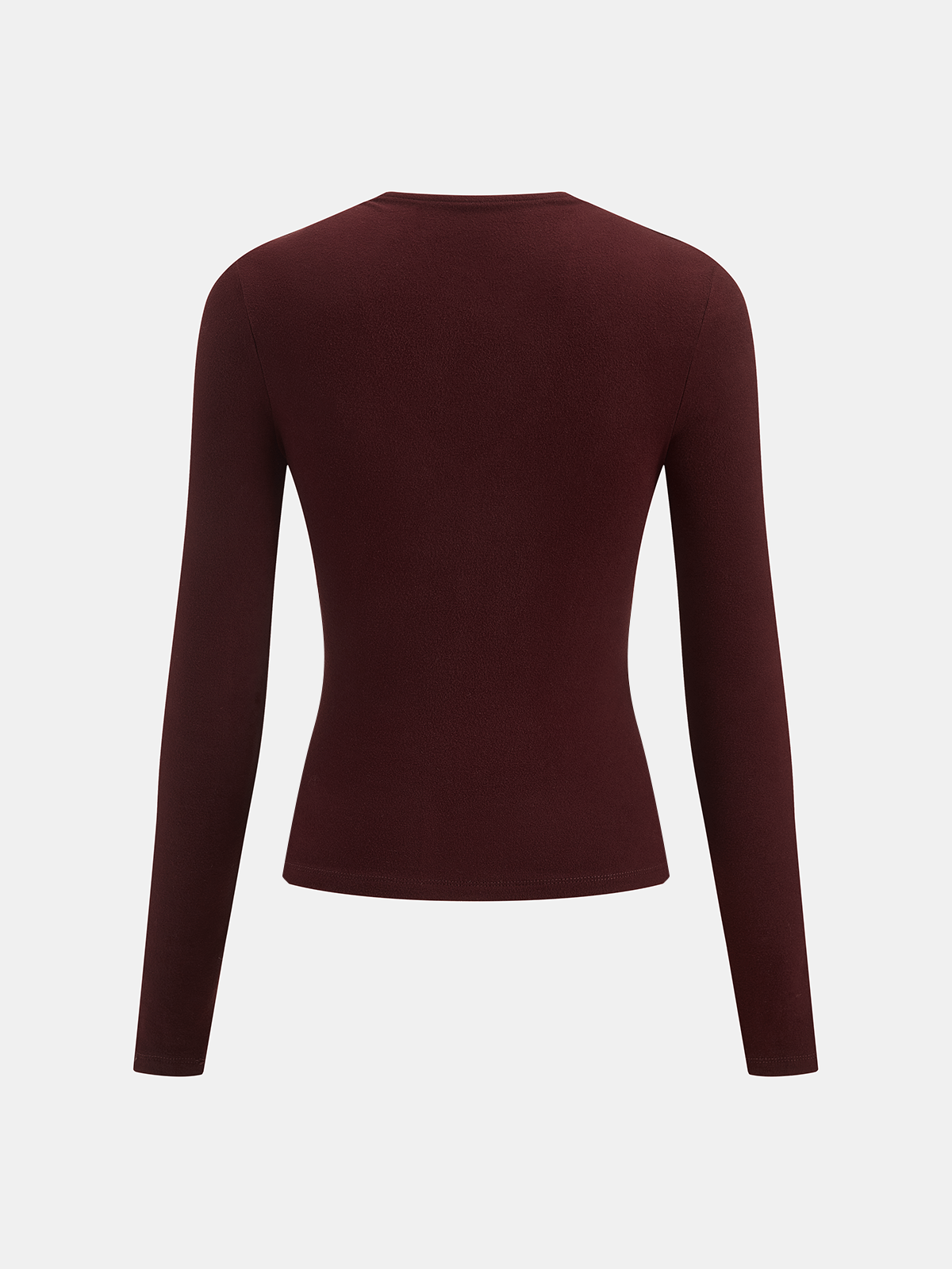 Deep V-Neck Fitted Top