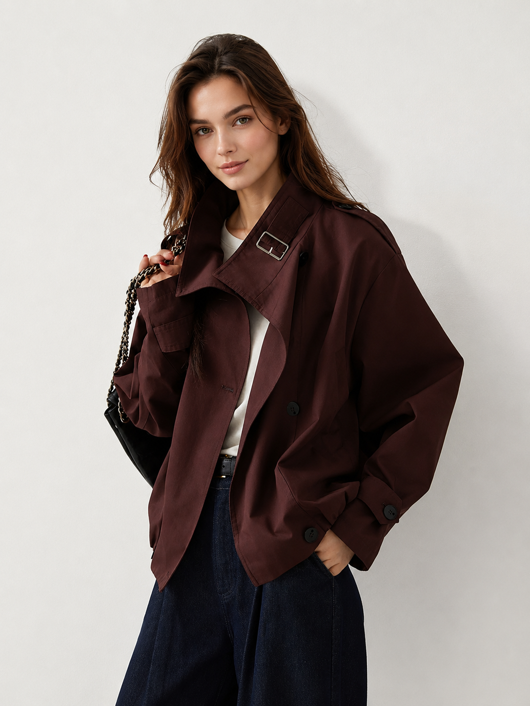 Vintage Loose Trench Coat
