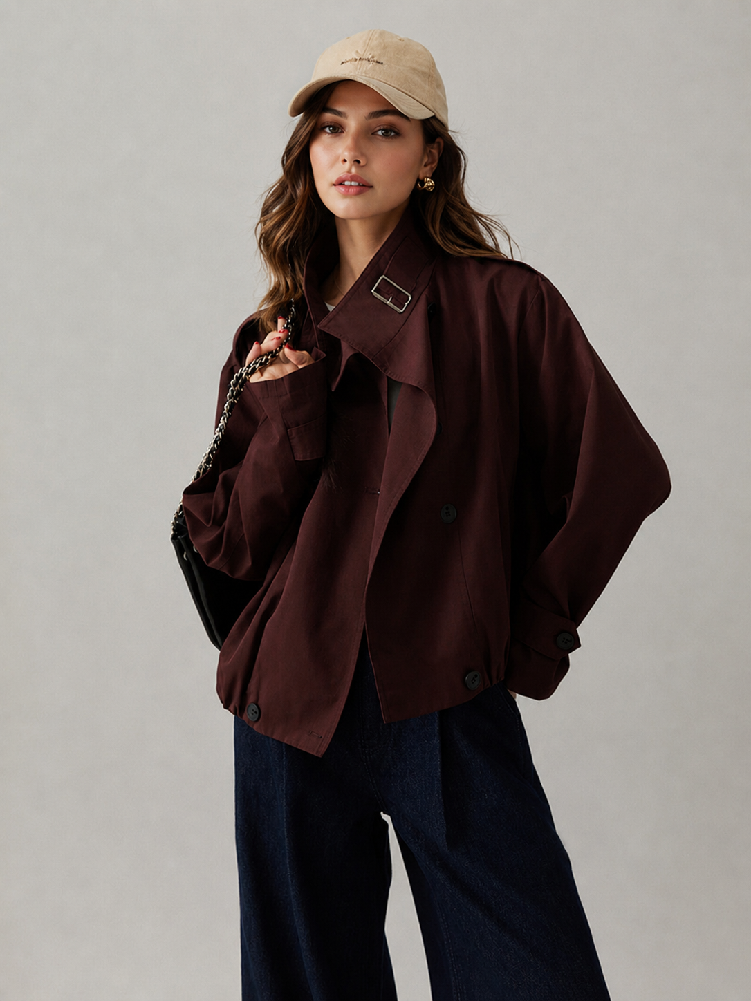 Vintage Loose Trench Coat