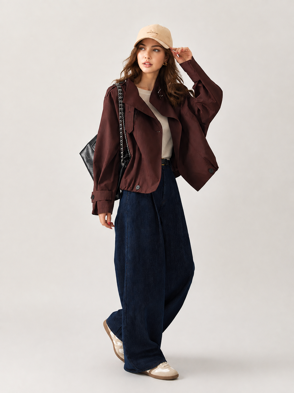 Vintage Loose Trench Coat