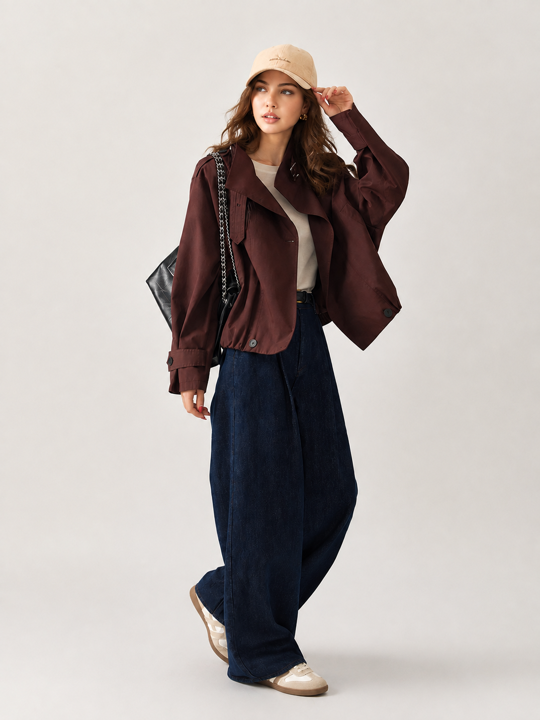 Vintage Loose Trench Coat