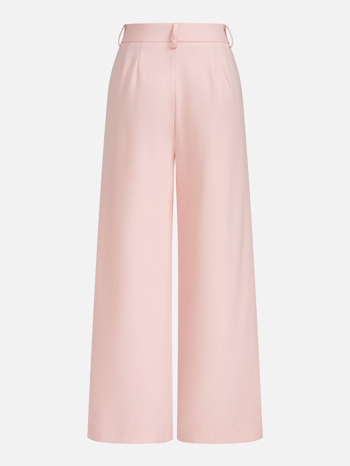Tailored Crop Vest & Wide-Leg Pants Set