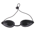 1pc Soft Sunbathing Eyewear Tanning Goggles Beach Adjustable UV Skin Tanning Eye Protection UV Shield Glasses Black