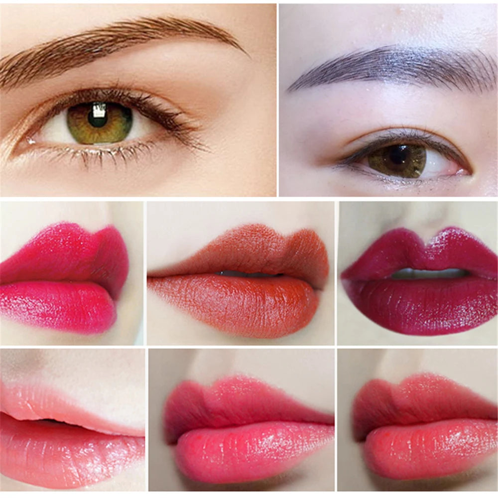 18ml Microblading Pigments Professional Tattoo Ink Set Permanent Makeup Eyebrow Lips Eyeline Tattoo Color Body Beauty Art Tool