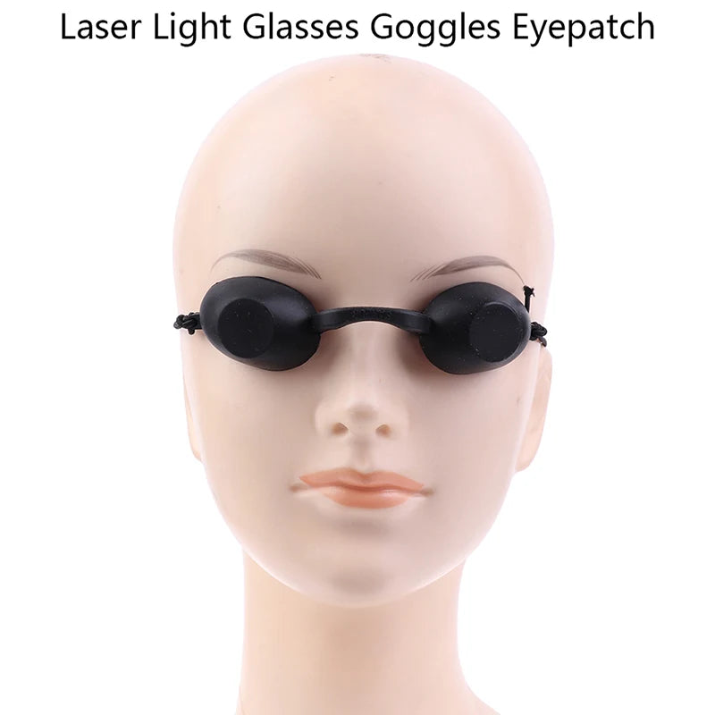 1pc Soft Sunbathing Eyewear Tanning Goggles Beach Adjustable UV Skin Tanning Eye Protection UV Shield Glasses Black