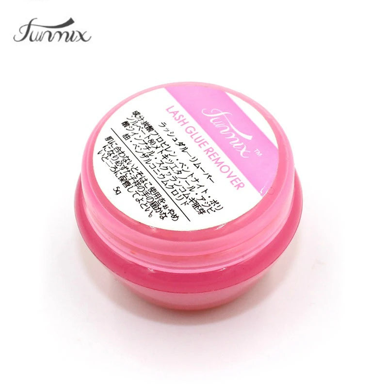 Import New 5g Pink Proffesional Eyelash Extension Glue Remover Cream For Lashes Remover Makeup Tools