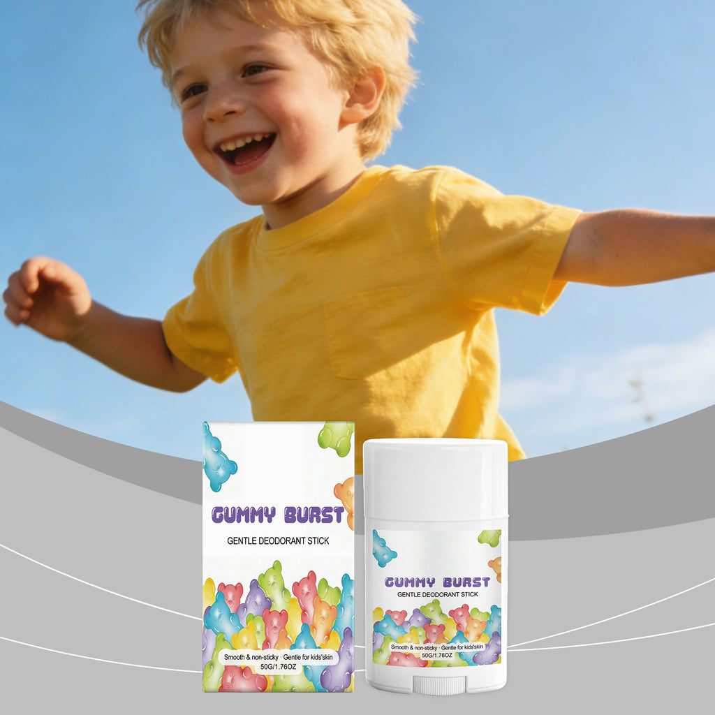 Body Odor Remover Antiperspirant Stick for Kids Sweat Odor Inhibiting Armpit Refreshing Lasting Fragrance Body Deodorant Stick