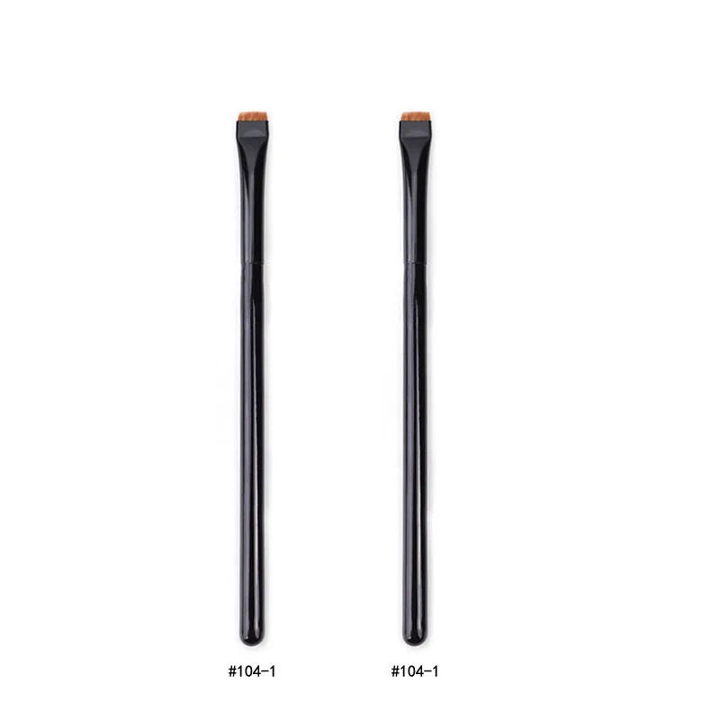 Karsyngirl 1/2/3Pcs Professional Eye Makeup Brush Flat Eyeliner Brush Eyebrow Application Lip Makeup Brush Eye Patch Makeup Tool