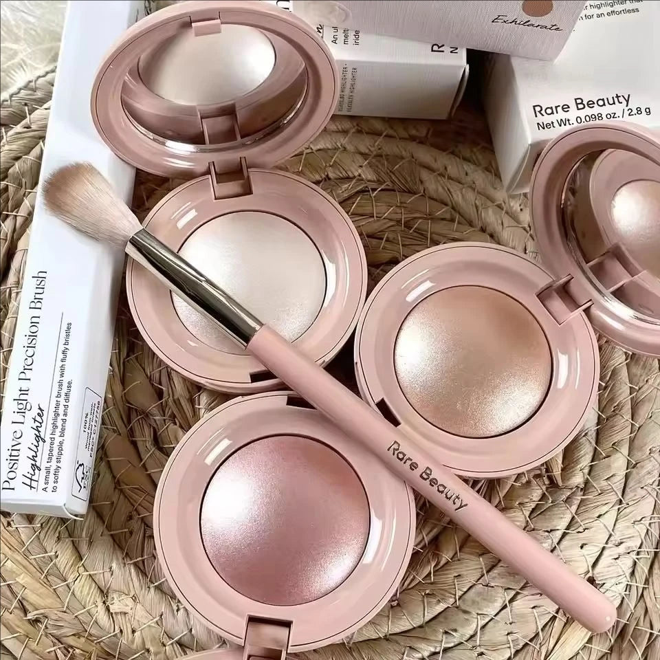 Rare Beauty Light Silky Touch Highlighter Soft Pinch Liquid Blusher Positive Light Lqiuid Luminizer Lasting Oil Control Makeup