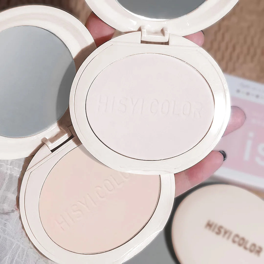 Soft focus fog powder,honey powder,dry powder,makeup,oil control,long-lasting waterproof,concealer,loose powder,biscuit skin