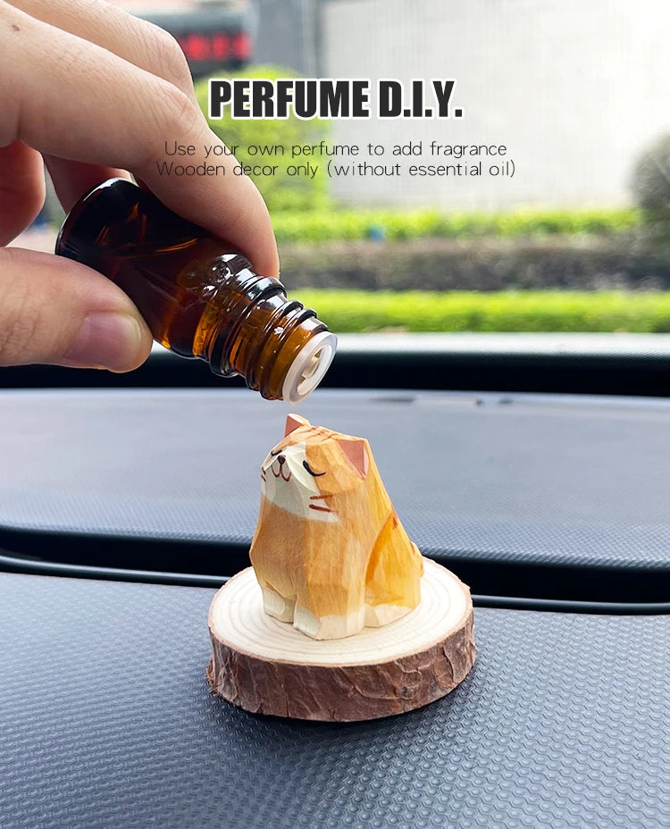 1PC pet aroma diffuser No perfume DIY fragrance decorations desktop living room bedroom car home accessories aromatherapy items
