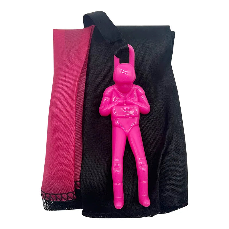 1pcs Hand Throwing Parachute Outdoor Funny Toys Game Play Toys for Fly Parachute Sport with Mini Soldier Toys