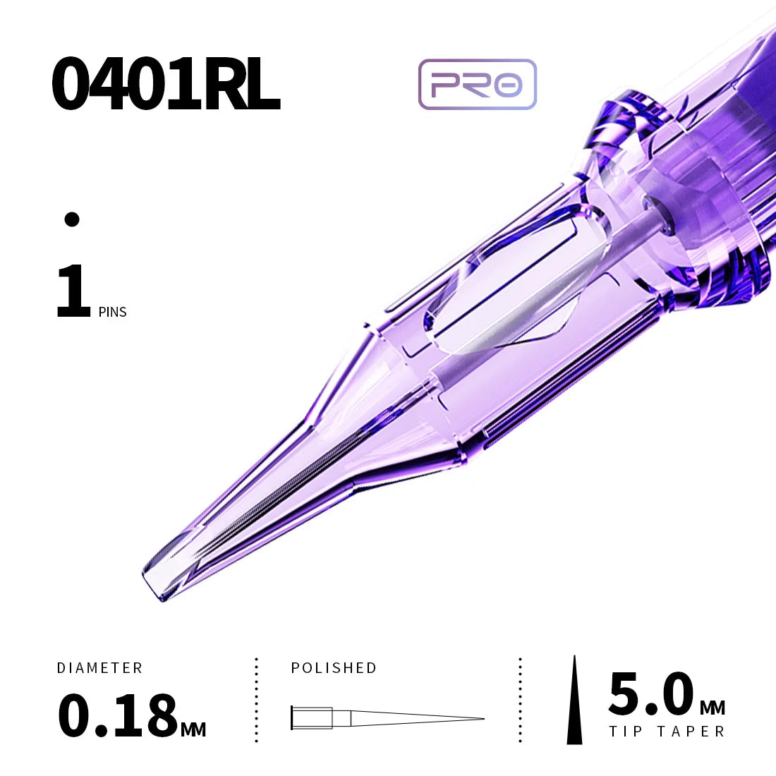 Mast Pro Tattoo Cartridge Needles PMU 1RL 3RL Precision for Tattoo Permanent Makeup Micropigmentation Eyelinver Lips Eyebrows