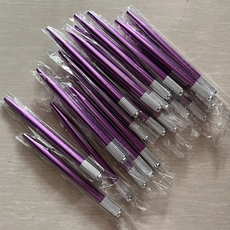 1pcs Manual Tattoo Pen Permanent Makeup Machine Microblading Pen for Lip Tattoo and Eyebrow Tattoo Tebori Pen for Tattoo Artist
