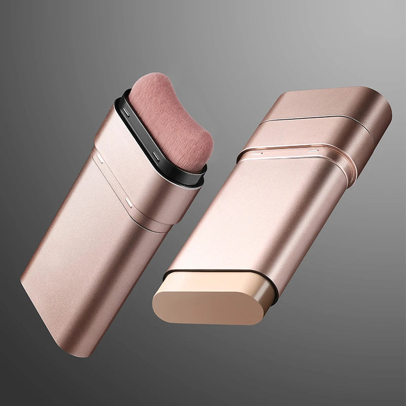 Life Girls Watery Double-Headed Foundation Stick with Brush, Natural Long-Lasting Flawless Makeup For Facial Concealer Cosmetics