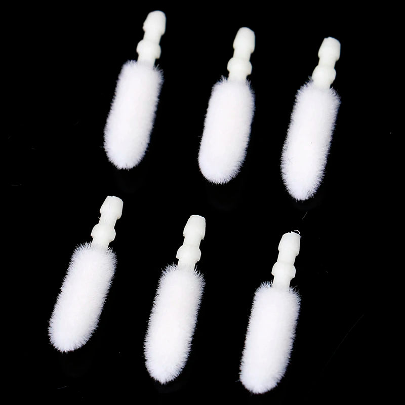 1000pcs Disposable Lip Brush Cotton Head Replacement Head for Lipstick Applicator Makeup Tool For Eyelashes Extension